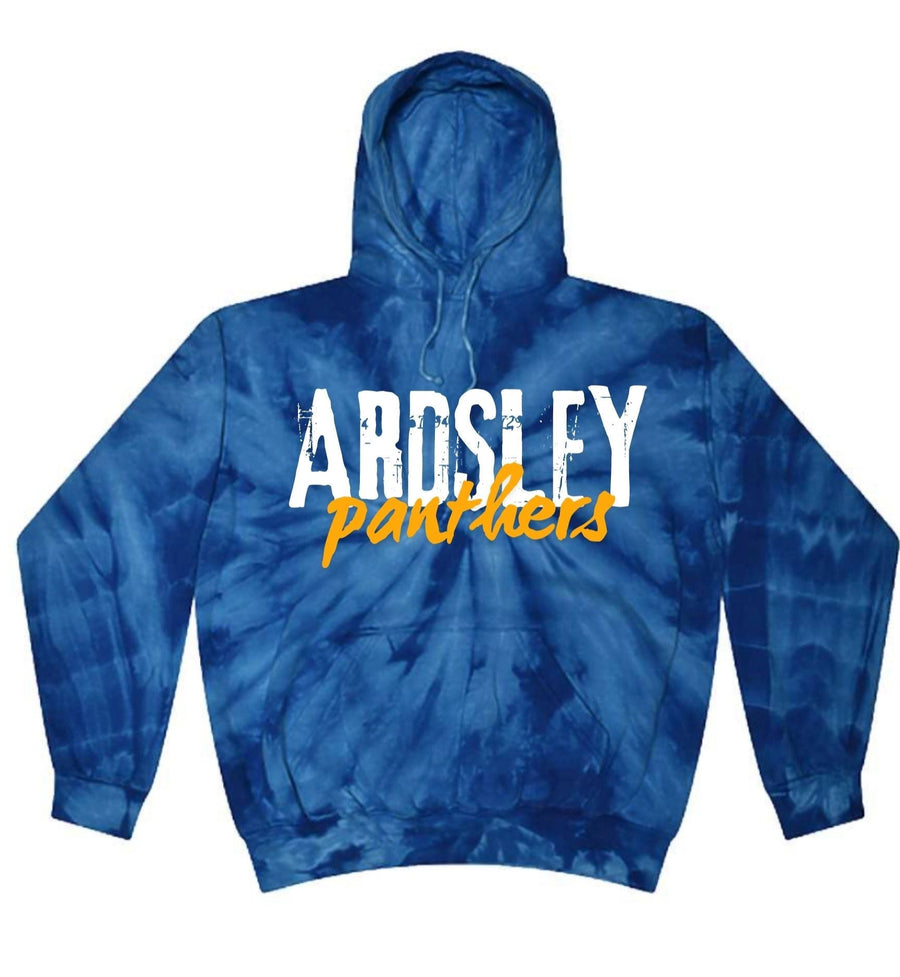Ardsley Panthers Stamp Tie Dye Hooded Sweatshirt