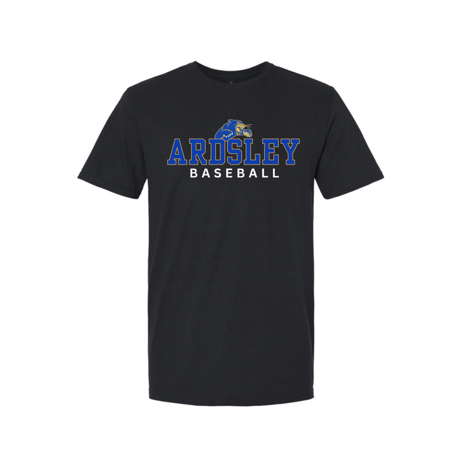 Ardsley Baseball Tshirt - Black