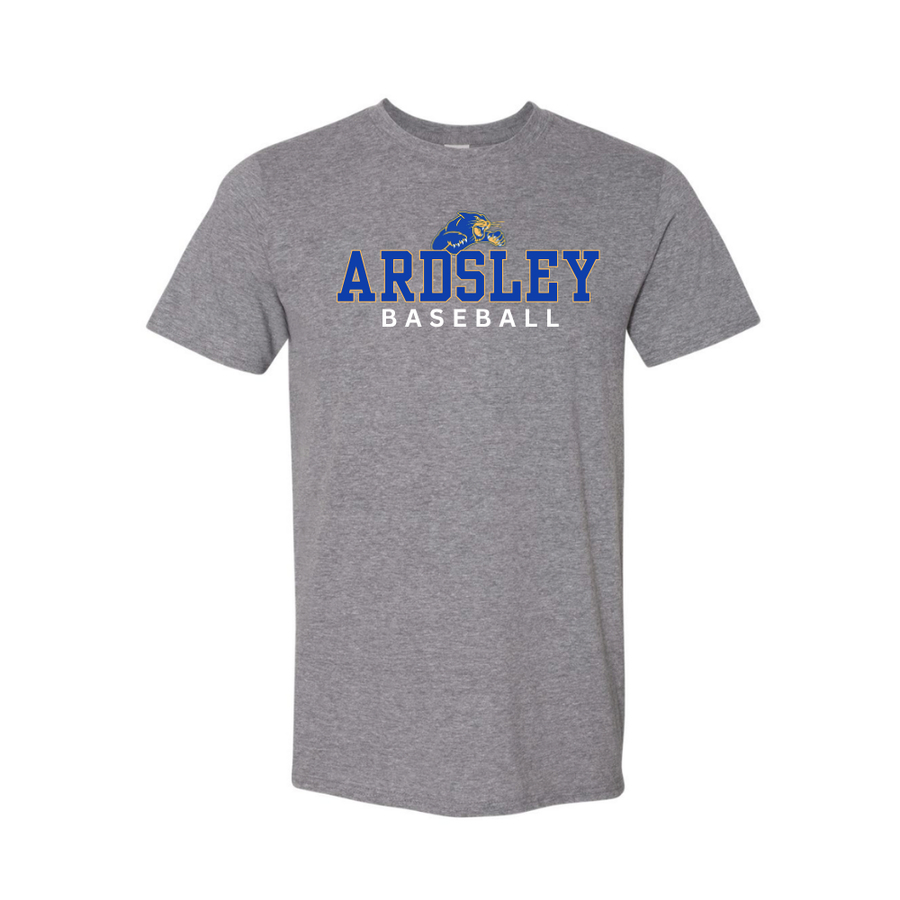 Ardsley Baseball Tshirt - Sport Grey