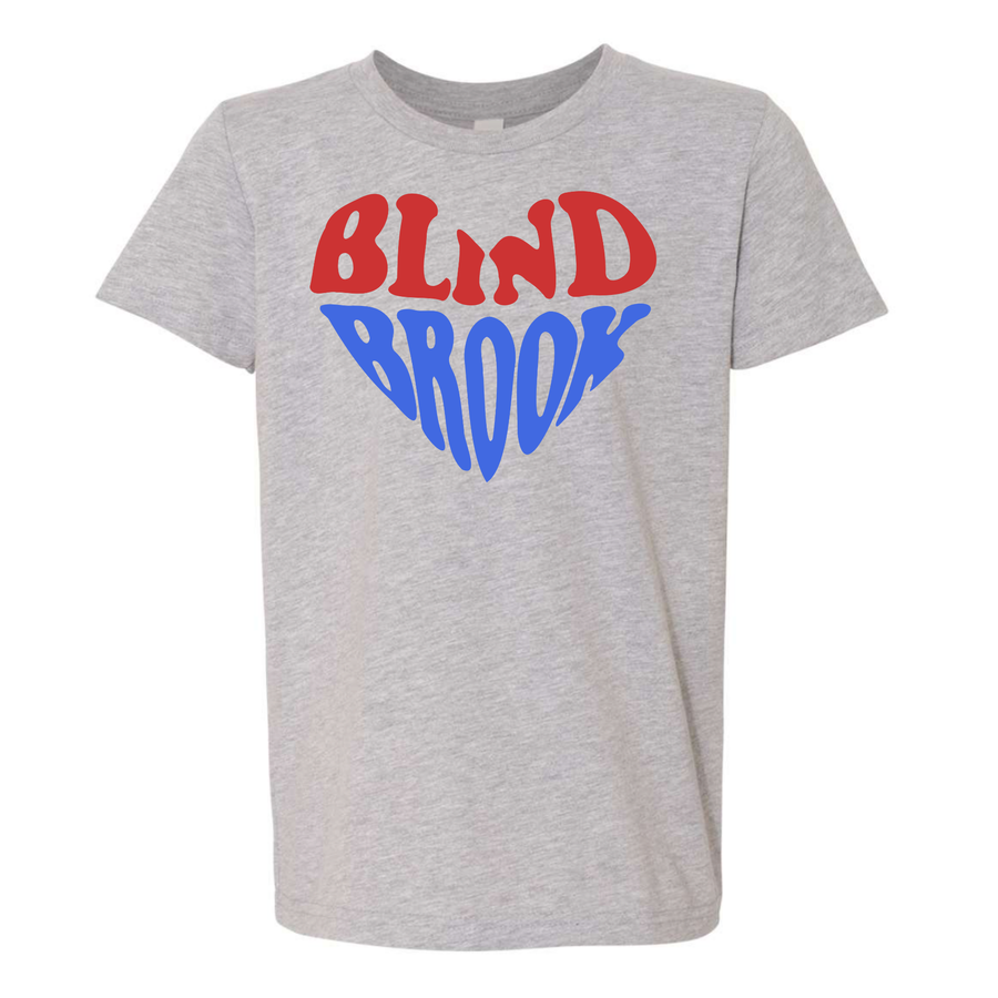 Blind Brook Heart Grey T-shirt