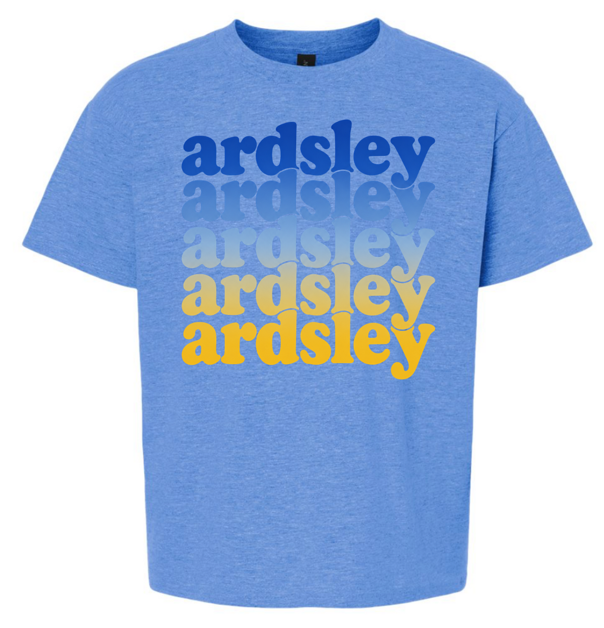 Ombre Ardsley Columbia Blue Tshirt