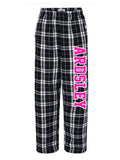 Flannel Pants with Black with Pink Ardsley