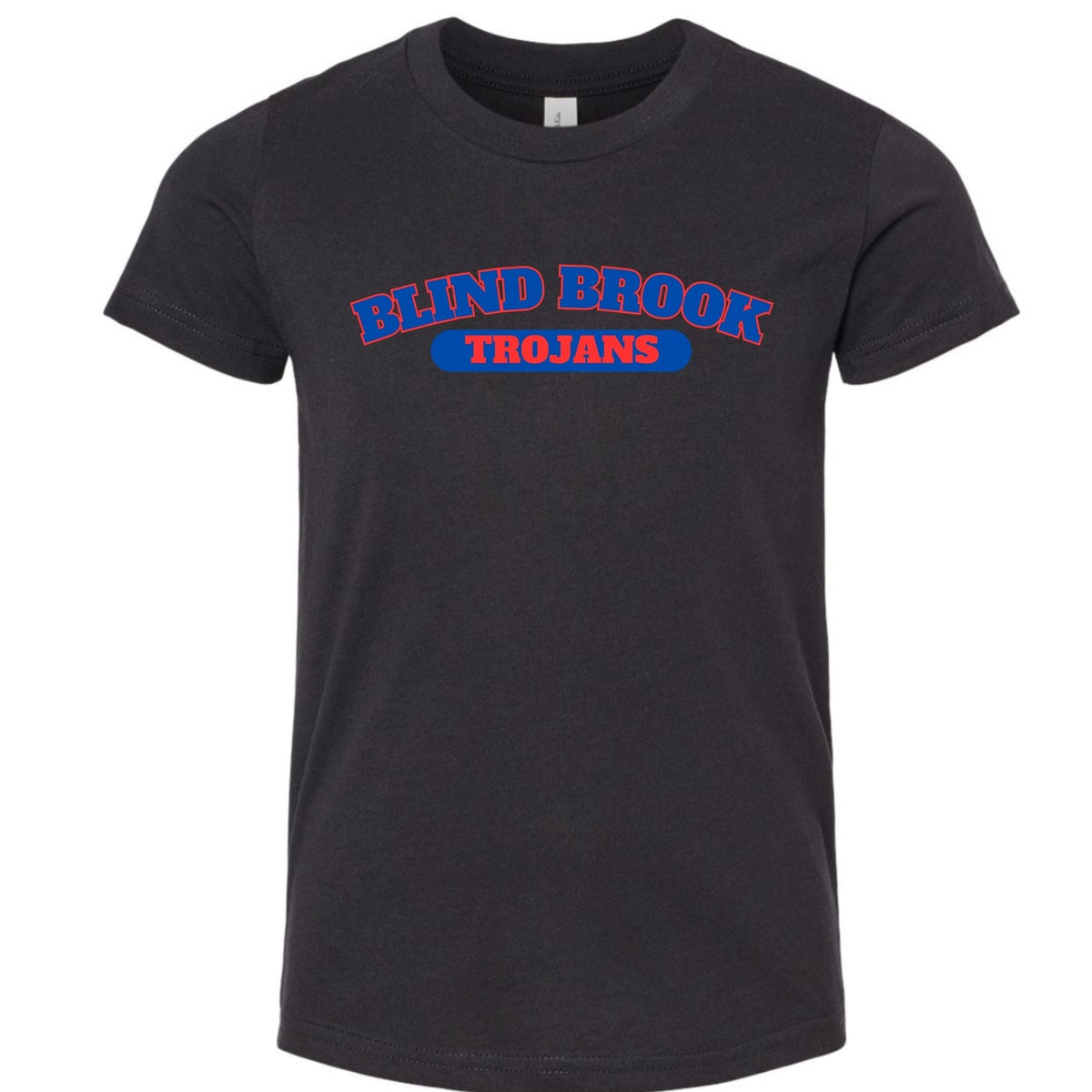 BLIND BROOK TROJANS BLACK TSHIRT