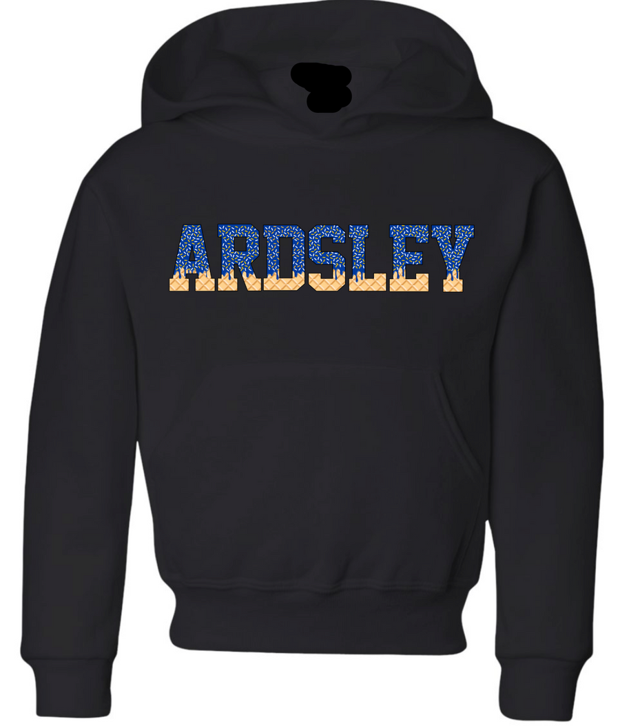 Ardsley Ice Cream Sweatshirt in Black