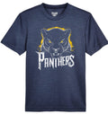 Panthers Navy Heather Performace Shirt