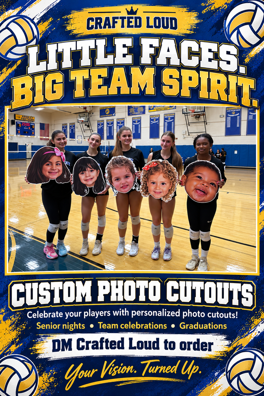 Custom Face Cut Outs