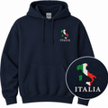 Italian Hooded Sweatshirt -Navy