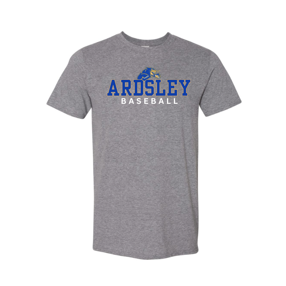 Ardsley Baseball Tshirt - Sport Grey