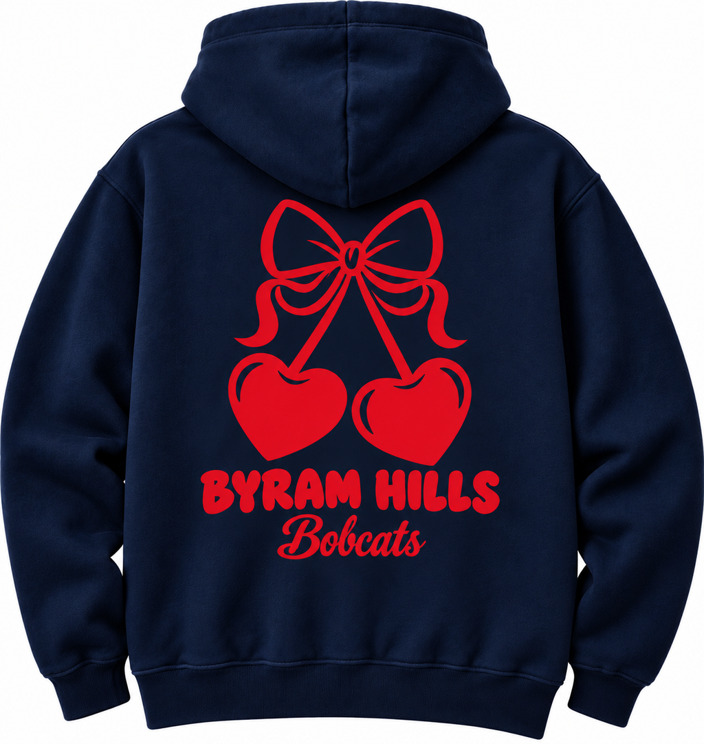 Byram HIlls "Cherries" Hooded Sweatshirt
