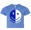Blind Brook Two Color  Smiley Face  Blue TShirt