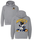 Panther Baseball Hooded Sweatshirt - Grey