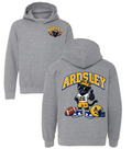 Panther Football Hooded Sweatshirt - Grey